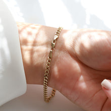 Load image into Gallery viewer, Curb Chain Bracelet 3mm