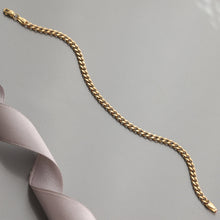Load image into Gallery viewer, Curb Chain Bracelet 3mm
