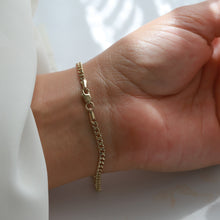 Load image into Gallery viewer, Curb Chain Bracelet 2mm