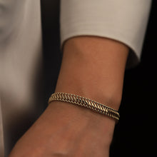 Load image into Gallery viewer, Double Curb Chain Bracelet