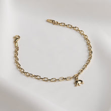 Load image into Gallery viewer, Elephant Charm Bracelet