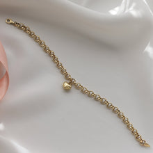 Load image into Gallery viewer, Heart Charm Bracelet