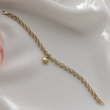 Load image into Gallery viewer, Heart Charm Bracelet