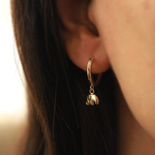 Load image into Gallery viewer, Elephant Drop Earrings
