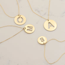 Load image into Gallery viewer, Personalized Initial Necklace