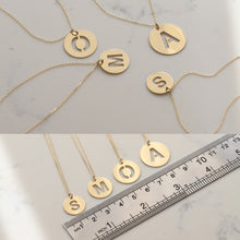 Load image into Gallery viewer, Personalized Initial Necklace