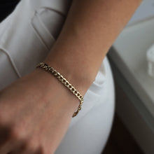 Load image into Gallery viewer, Cuban Link Curb Chain 5mm Bracelet