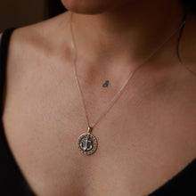 Load image into Gallery viewer, Anchor Medallion Necklace