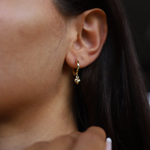 Load image into Gallery viewer, Heart Drop Earrings