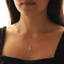 Load image into Gallery viewer, Baguette Zirconia Diamond Necklace