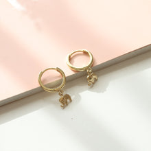 Load image into Gallery viewer, Elephant Drop Earrings