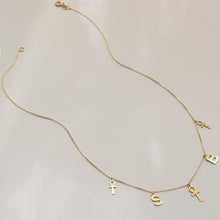 Load image into Gallery viewer, Personalized Ankh necklace