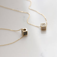 Load image into Gallery viewer, Dainty Dice Necklace
