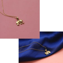 Load image into Gallery viewer, Gold Elephant Necklace (Large)