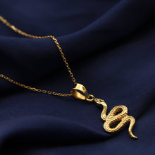 Load image into Gallery viewer, Serpent Pendant Necklace