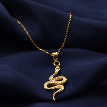 Load image into Gallery viewer, Serpent Pendant Necklace