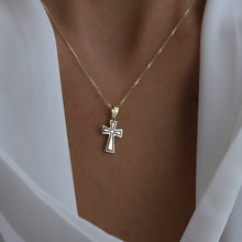 Load image into Gallery viewer, Modern Cross Pendant Necklace