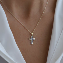Load image into Gallery viewer, Modern Cross Pendant Necklace