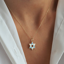 Load image into Gallery viewer, Star of David Pendant Necklace
