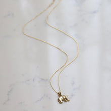 Load image into Gallery viewer, Gold Elephant Necklace (Large)