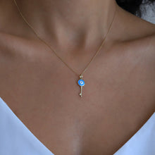 Load image into Gallery viewer, Key Pendant Necklace