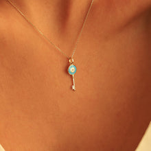 Load image into Gallery viewer, Key Pendant Necklace