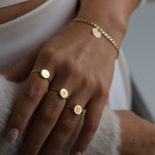 Load image into Gallery viewer, Personalized Initial Ring