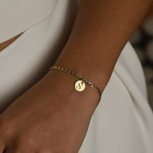 Load image into Gallery viewer, Initial 3mm Bracelet