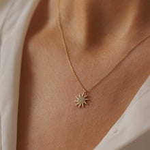 Load image into Gallery viewer, Mini Sun Pendant Necklace