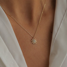 Load image into Gallery viewer, Mini Sun Pendant Necklace