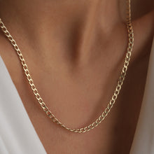 Load image into Gallery viewer, 3mm Cuban Curb Chain Necklace