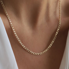 Load image into Gallery viewer, 3mm Cuban Curb Chain Necklace