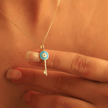 Load image into Gallery viewer, Key Pendant Necklace