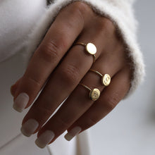 Load image into Gallery viewer, Personalized Initial Ring