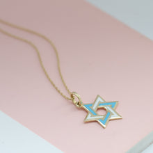 Load image into Gallery viewer, Star of David Pendant Necklace