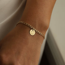 Load image into Gallery viewer, Initial 3mm Bracelet