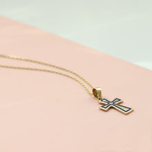 Load image into Gallery viewer, Modern Cross Pendant Necklace