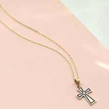 Load image into Gallery viewer, Modern Cross Pendant Necklace