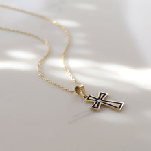 Load image into Gallery viewer, Modern Cross Pendant Necklace