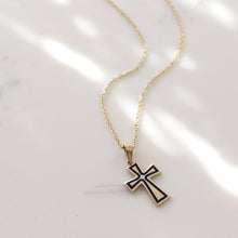 Load image into Gallery viewer, Modern Cross Pendant Necklace