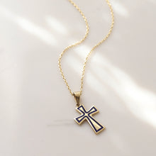 Load image into Gallery viewer, Modern Cross Pendant Necklace
