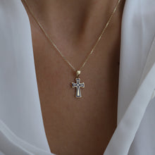 Load image into Gallery viewer, Modern Cross Pendant Necklace