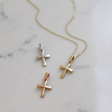 Load image into Gallery viewer, Simple Cross Necklace