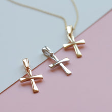 Load image into Gallery viewer, Simple Cross Necklace