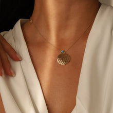 Load image into Gallery viewer, Flower of Life Pendant Necklace with Evil Eye