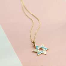 Load image into Gallery viewer, Star of David Pendant Necklace
