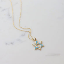 Load image into Gallery viewer, Star of David Pendant Necklace