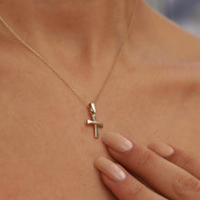 Load image into Gallery viewer, Simple Cross Necklace