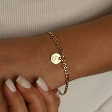 Load image into Gallery viewer, Initial 3mm Bracelet