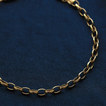 Load image into Gallery viewer, 3mm Oval Bold Link Chain Bracelet